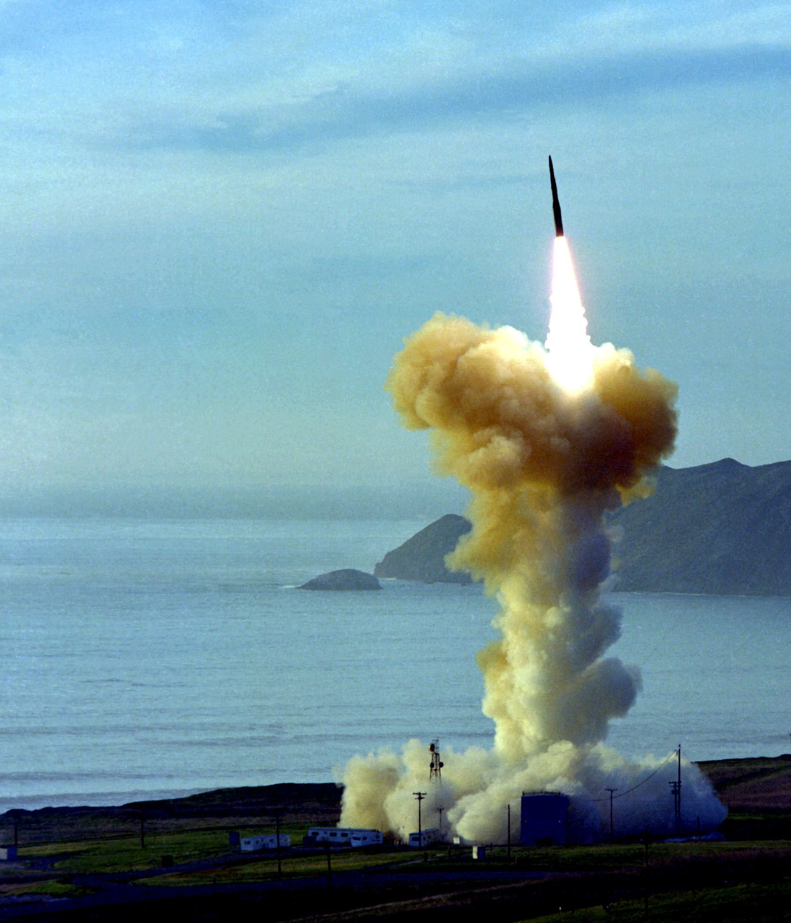 Minuteman III missile launch